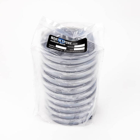 Black Biochar Pre-Poured Sterile Agar Plates