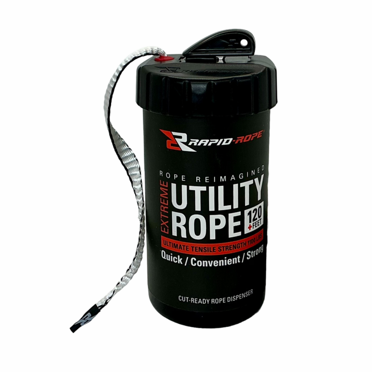 White Utility Rope & Large Canister