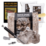 Sawdust Spawn Complete Mushroom Log Kit