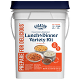 Lunch and Dinner Variety Pail, 113 Servings