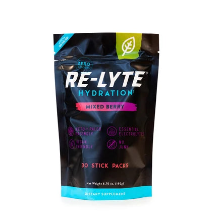 Re-Lyte® Hydration Electrolyte Powder Stick Packs / 30 Count Variety Pack
