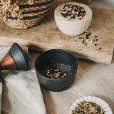 Cast Iron Mortar & Pestle