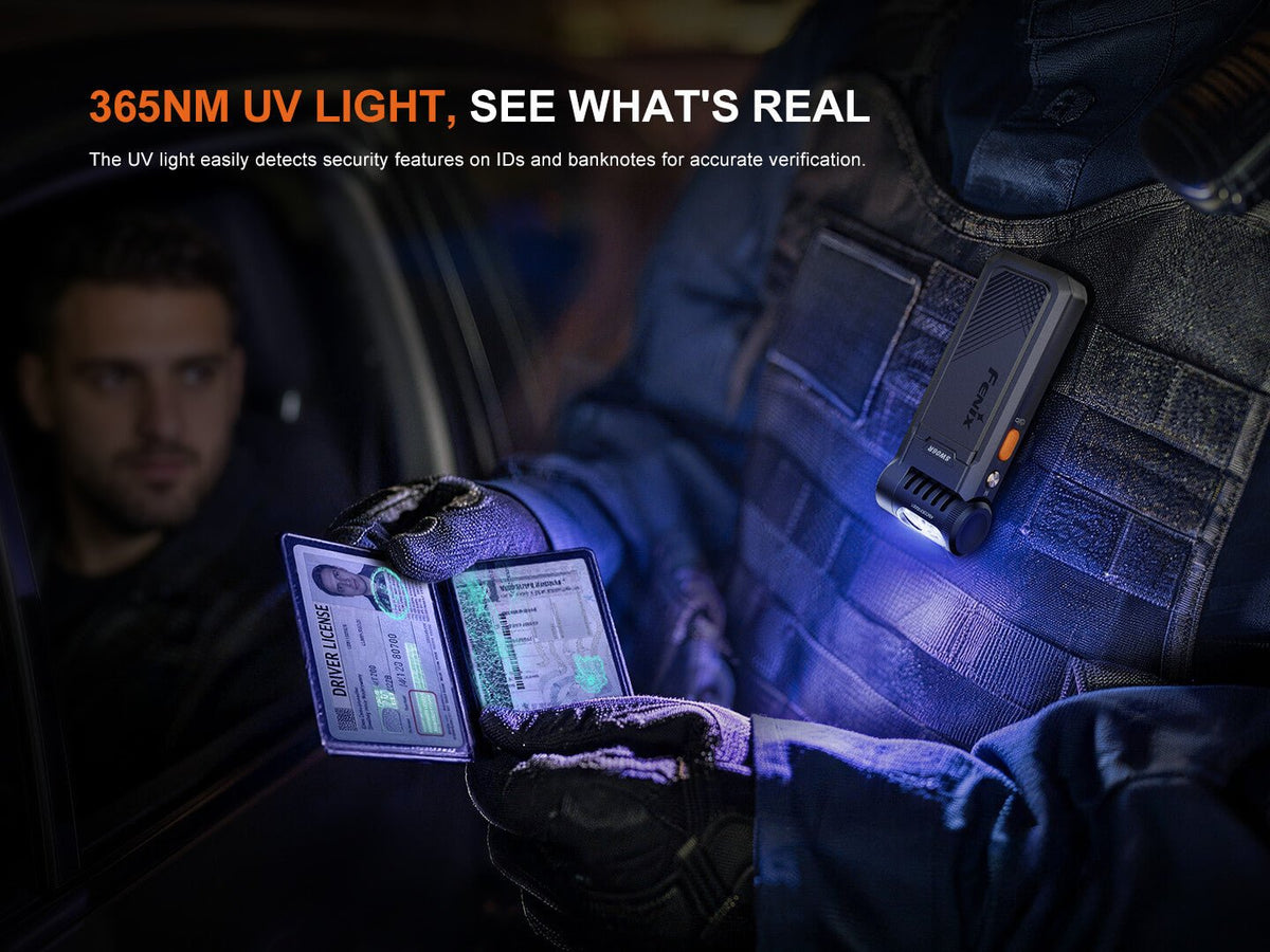 Fenix SW06R Multipurpose Pivoting Clip-On Light