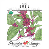Organic Basil, Thai (pack)