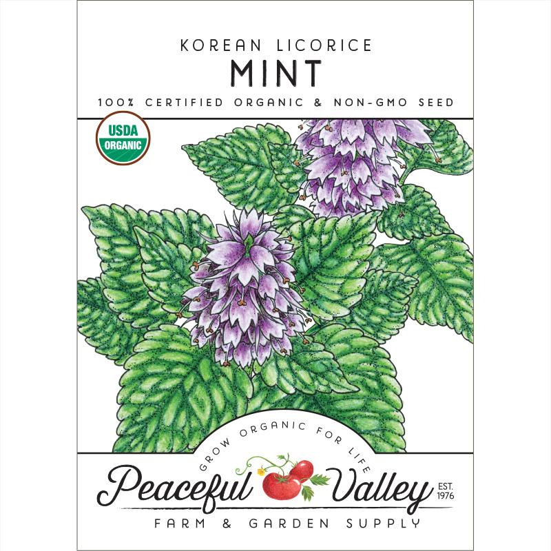 Organic Mint, Korean Licorice