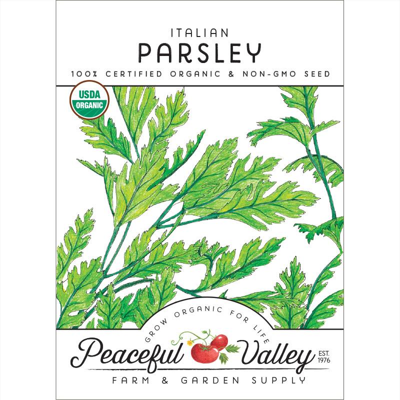 Organic Parsley, Italian