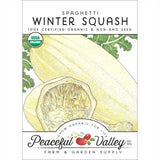 Spaghetti Winter Squash Seeds (Organic)