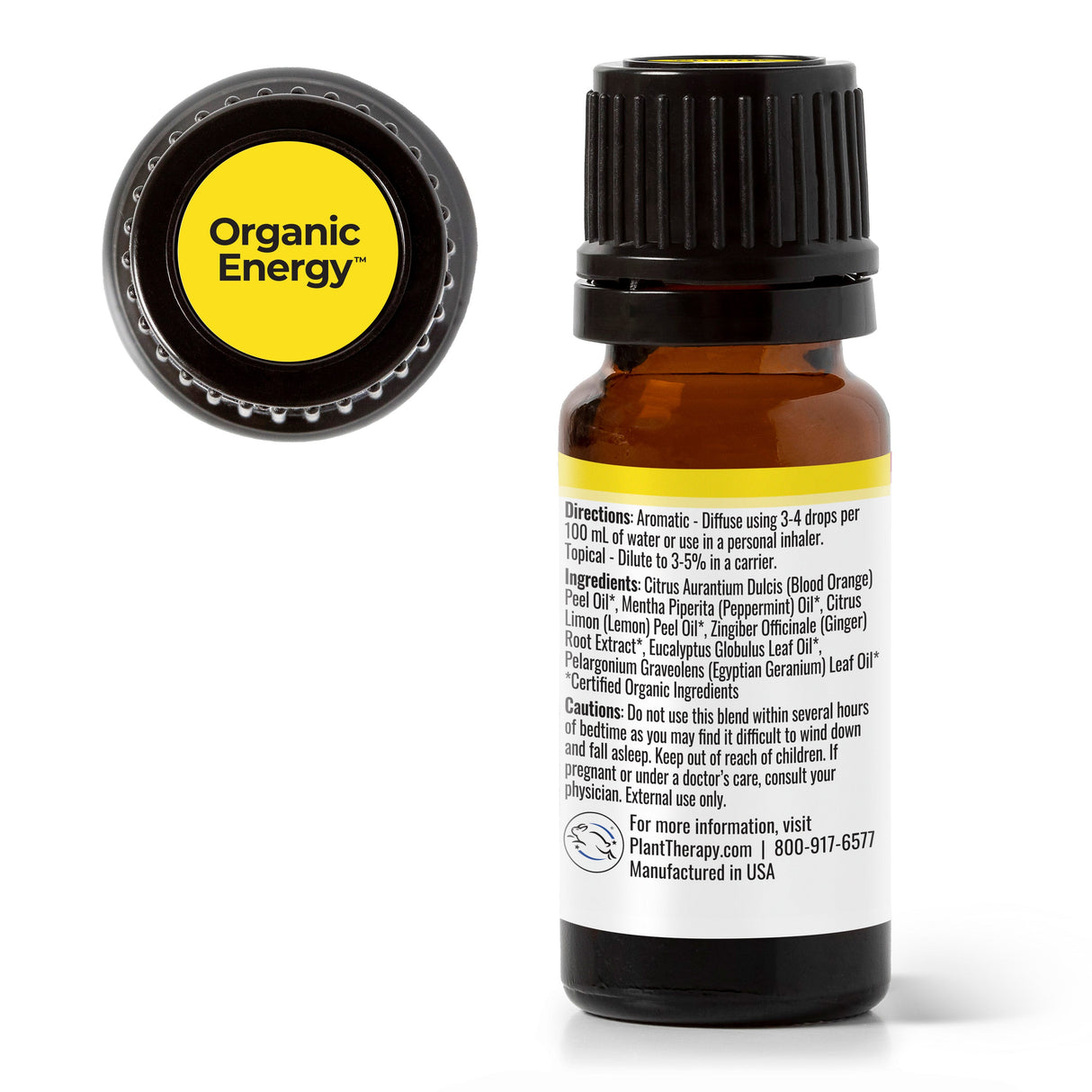 Organic Energy Essential Oil Blend