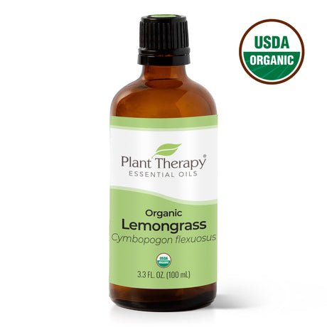 Organic Lemongrass Essential Oil