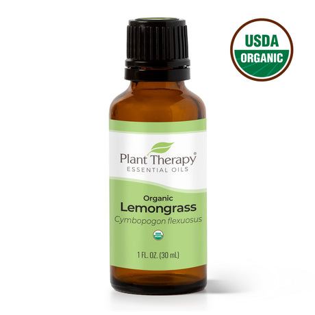 Organic Lemongrass Essential Oil