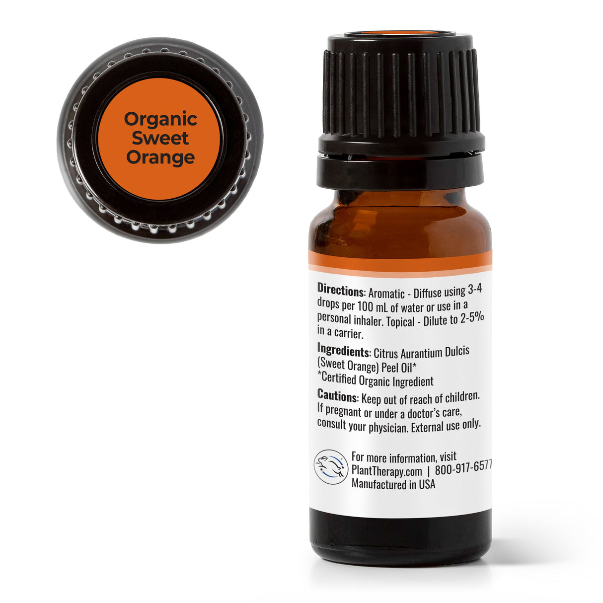 Organic Sweet Orange Essential Oil