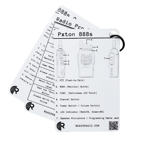 Ready Radio™ Comms Cards
