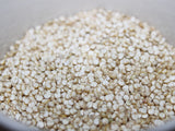 100 Organic PEPPERMINT QUINOA Grain Chenopodium Quinoa White & Green Heads - White Seeds