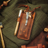 EDC Pocket Organizer - First Mate v3 | Leather Pocket Carrier