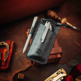 EDC Pocket Organizer - First Mate v3 | Leather Pocket Carrier