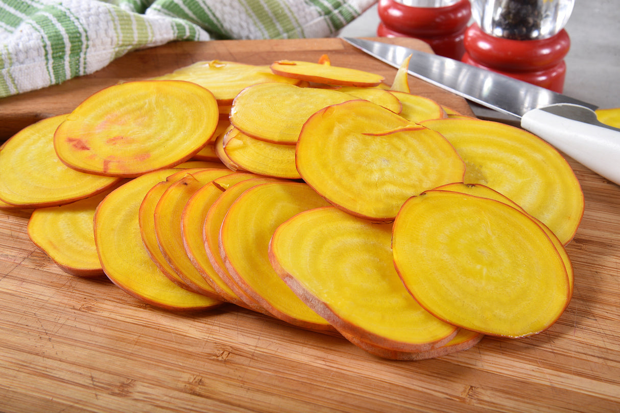 30 BURPEE'S GOLDEN BEET Beta Vulgaris Yellow Root Vegetable Seeds