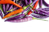 50 PURPLE CAYENNE PEPPER Hot Capsicum Annuum Vegetable Seeds