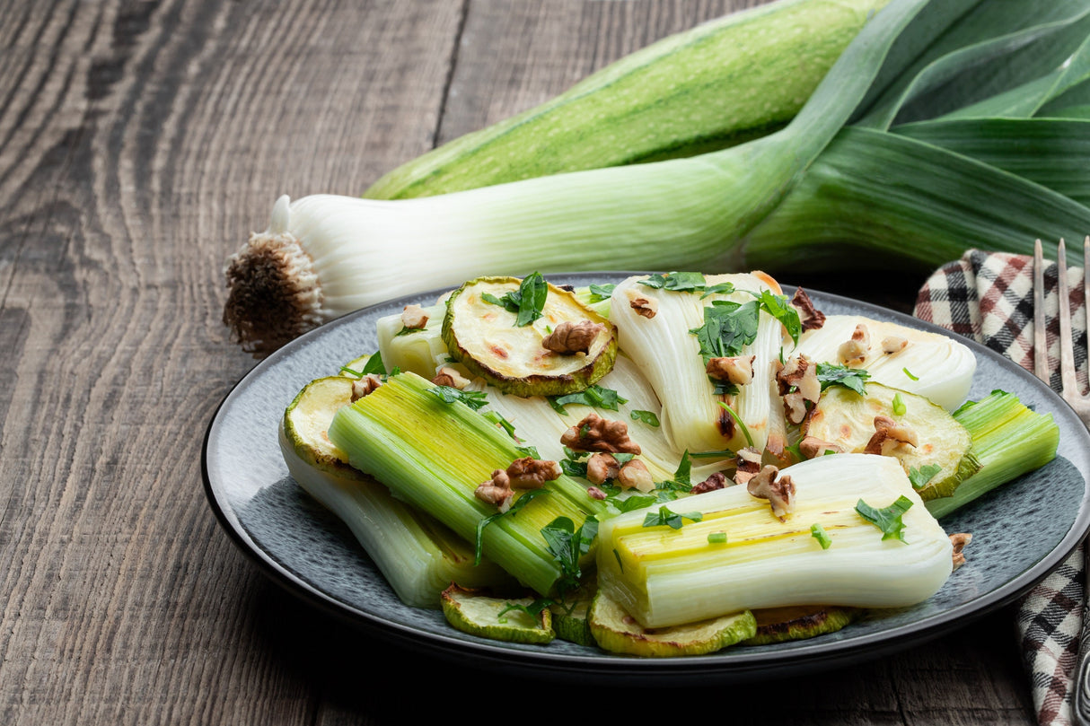 500 BROAD LONDON LEEK Allium Porrum Heirloom White & Green Vegetable Seeds
