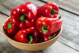 150 BIG RED Bell PEPPER Sweet Capsicum Annuum Vegetable Seeds