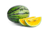 50 Yellow Flesh YELLOW CRIMSON WATERMELON Melon Fruit Vine Seeds