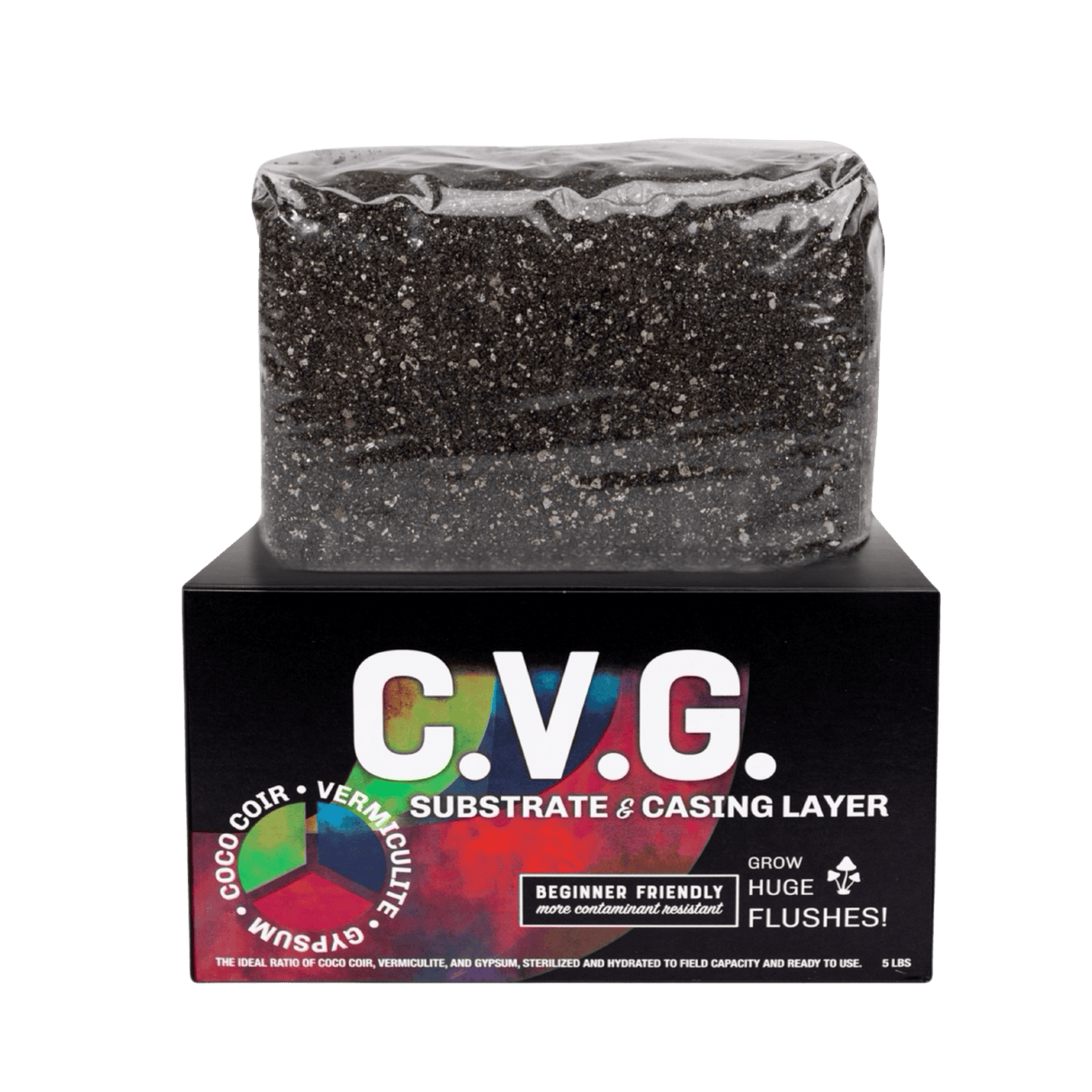 CVG (Coco Vermiculite Gypsum) Sterile Bulk Substrate