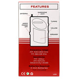 AM/FM Handheld Radio | Portable Emergency Battery-Powered Radio