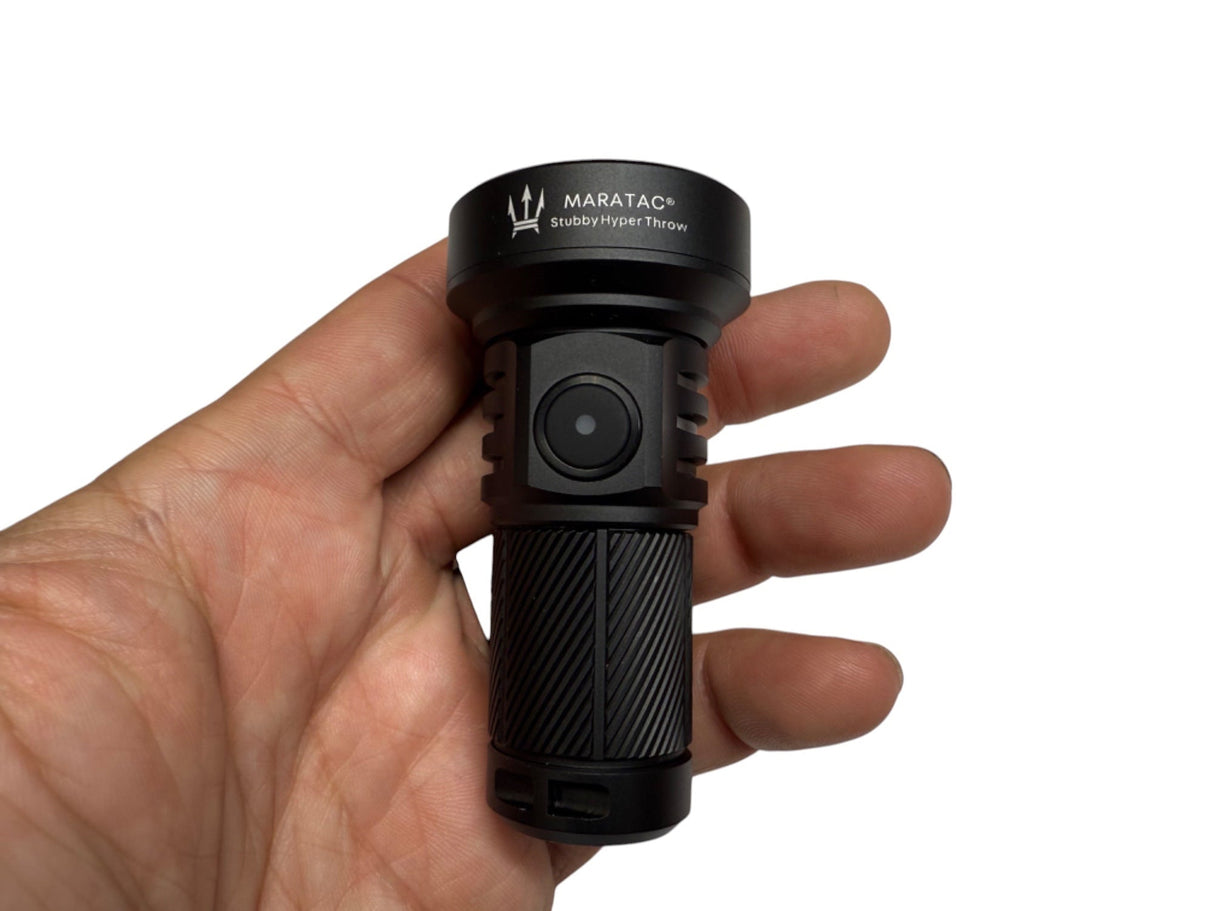 Stubby Hyper Throw 18350 Flashlight by Maratac® 🔥 New 🔥
