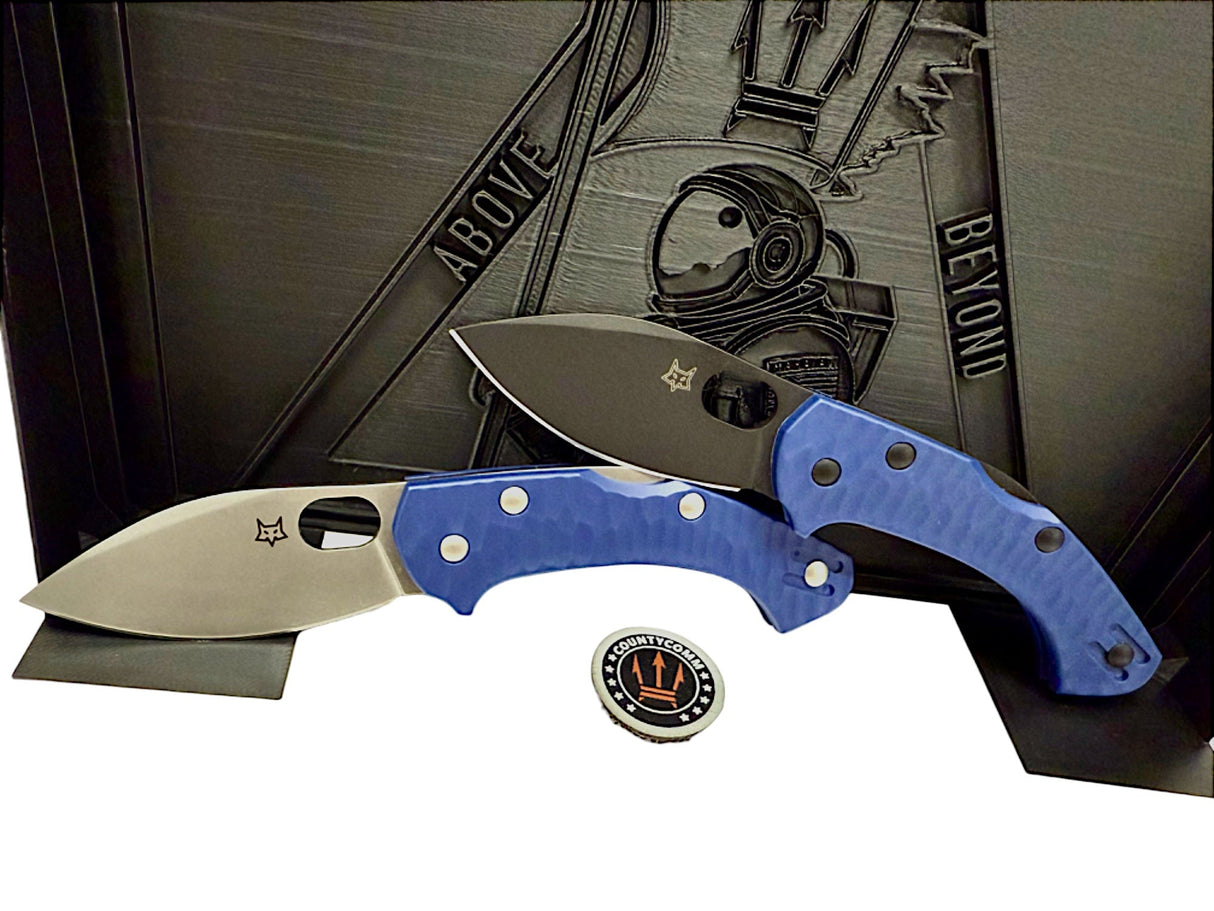 Fox Knives Anso Zero 2.0+ Lockback Knife FRN (2.75" SW) - Custom Exclusive! - Made In Italy 🇮🇹