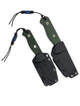 Compact R4A Slim - Ready 4 Action Knife / D2 Fixed Blade ( MICARTA Scales ) 🔥 New 🔥