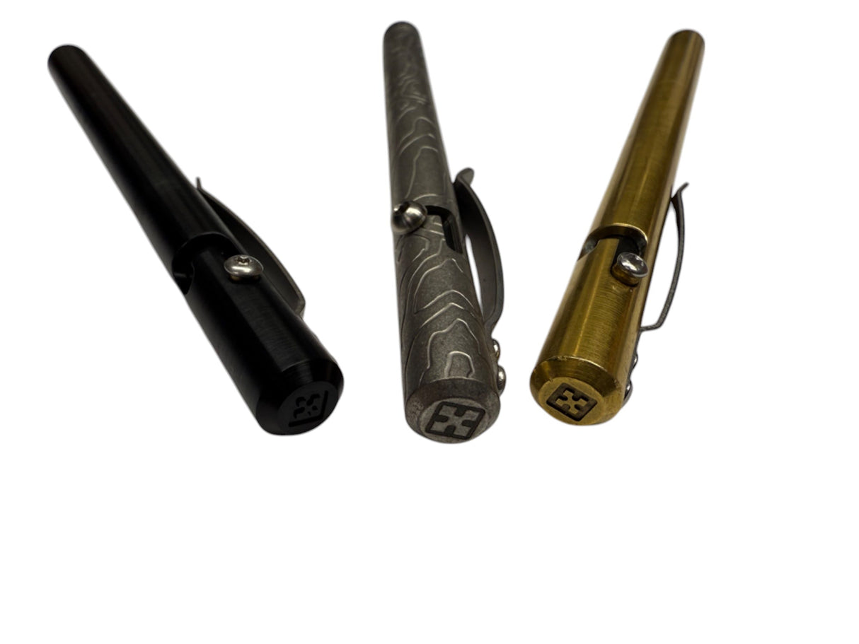 MaxMadCo Design - Titanium - Bolt Action Pen - GEN 2 🔥 New 🔥