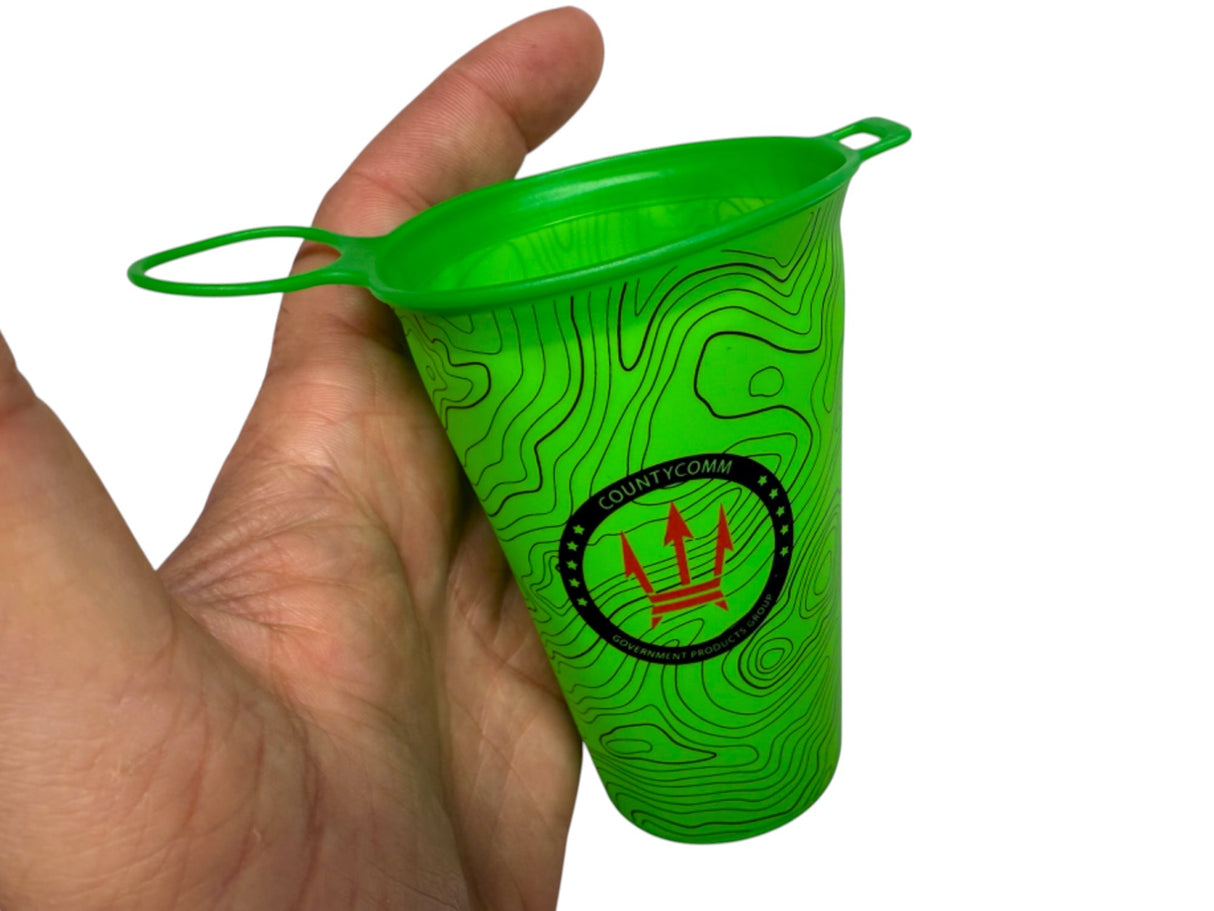 Travelers Flat-Pack Cup by Maratac® - Crush Proof ( BPA & PVC Free ) - 3 Color Variants