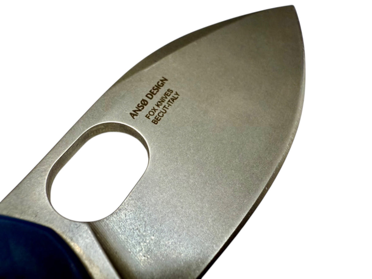 Fox Knives Anso Zero 2.0+ Lockback Knife FRN (2.75" SW) - Custom Exclusive! - Made In Italy 🇮🇹