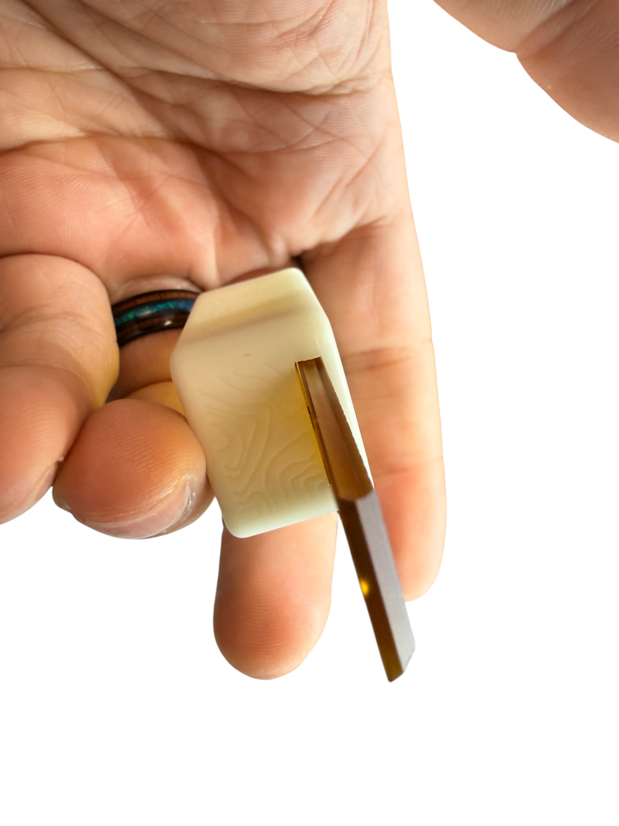 Tiny Ultem Pocket Box - Gen 3 Topo + Glow Silicone Holder