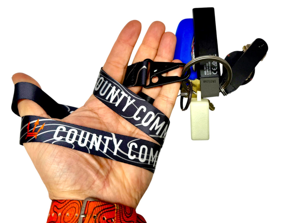 CountyComm Mission-Grade Neck Lanyard - MkI