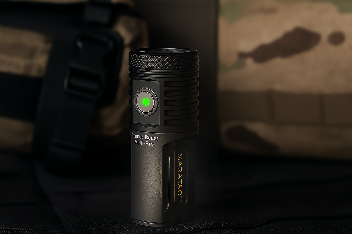 Peanut Beast Multi-Pro – 1400LM +RGBW+UV By Maratac®🚨 New! 🚨