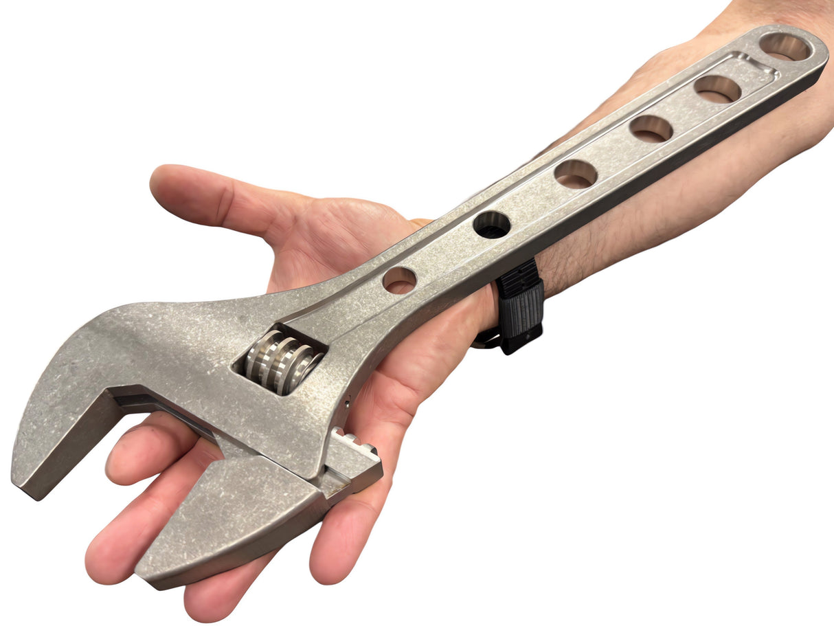 18 Inch - Titanium Adjustable Wrench - ( NSN Pending )  ( Worlds Largest ) - 🚨 In Stock! 🚨
